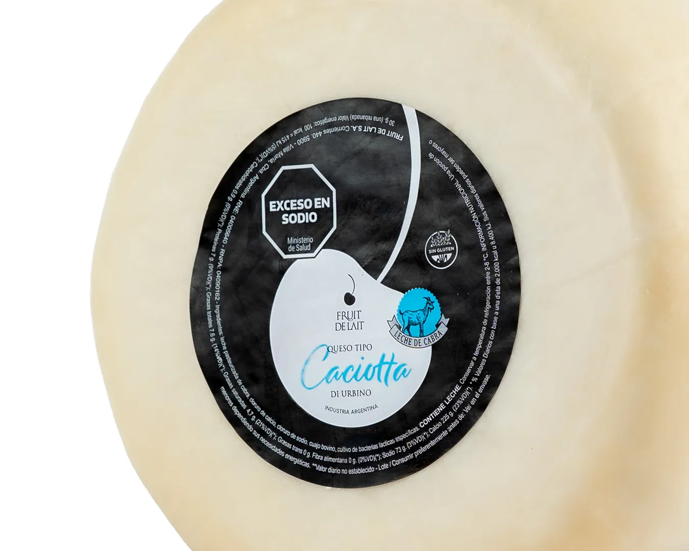 Caciotta de Cabra artesanal Fruit de Lait — detalle 3