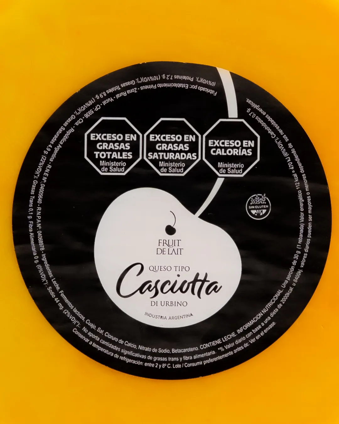 Casciotta artesanal Fruit de Lait — presentación