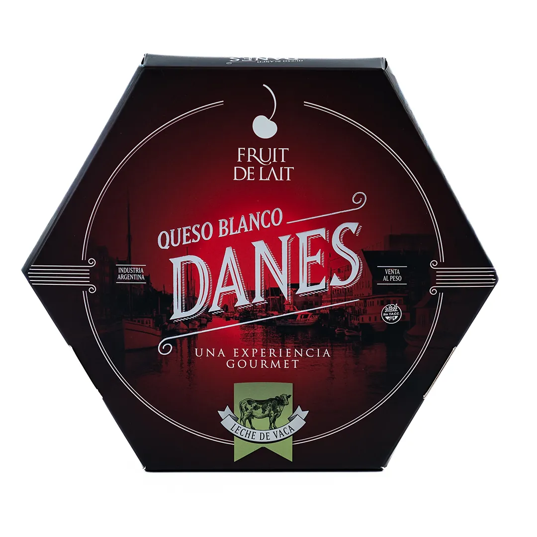 Danés — queso artesanal Dinamarca elaborado en Villa María, Córdoba, Argentina