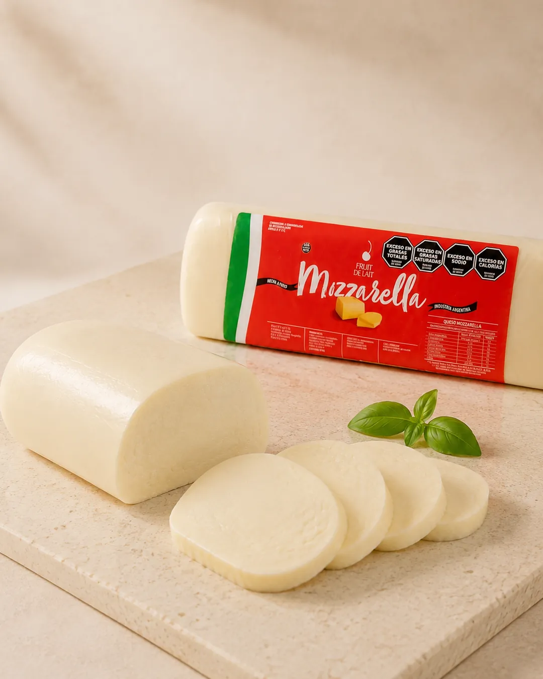 Mozzarella artesanal Fruit de Lait — presentación