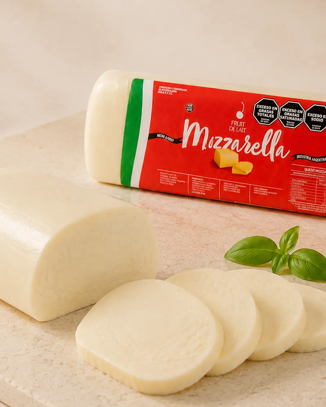 Mozzarella artesanal Fruit de Lait — detalle