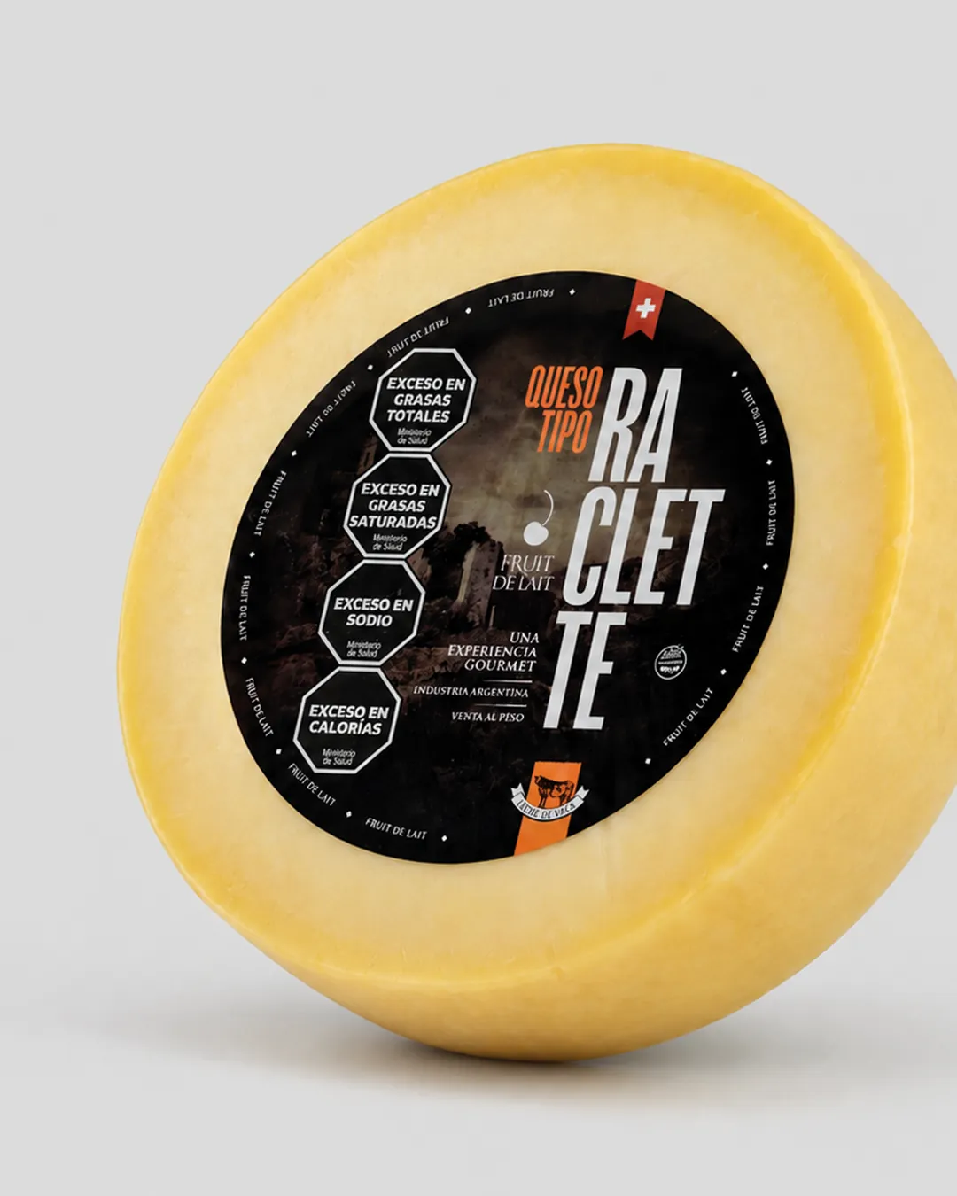 Raclette — queso artesanal elaborado en Villa María, Córdoba, Argentina