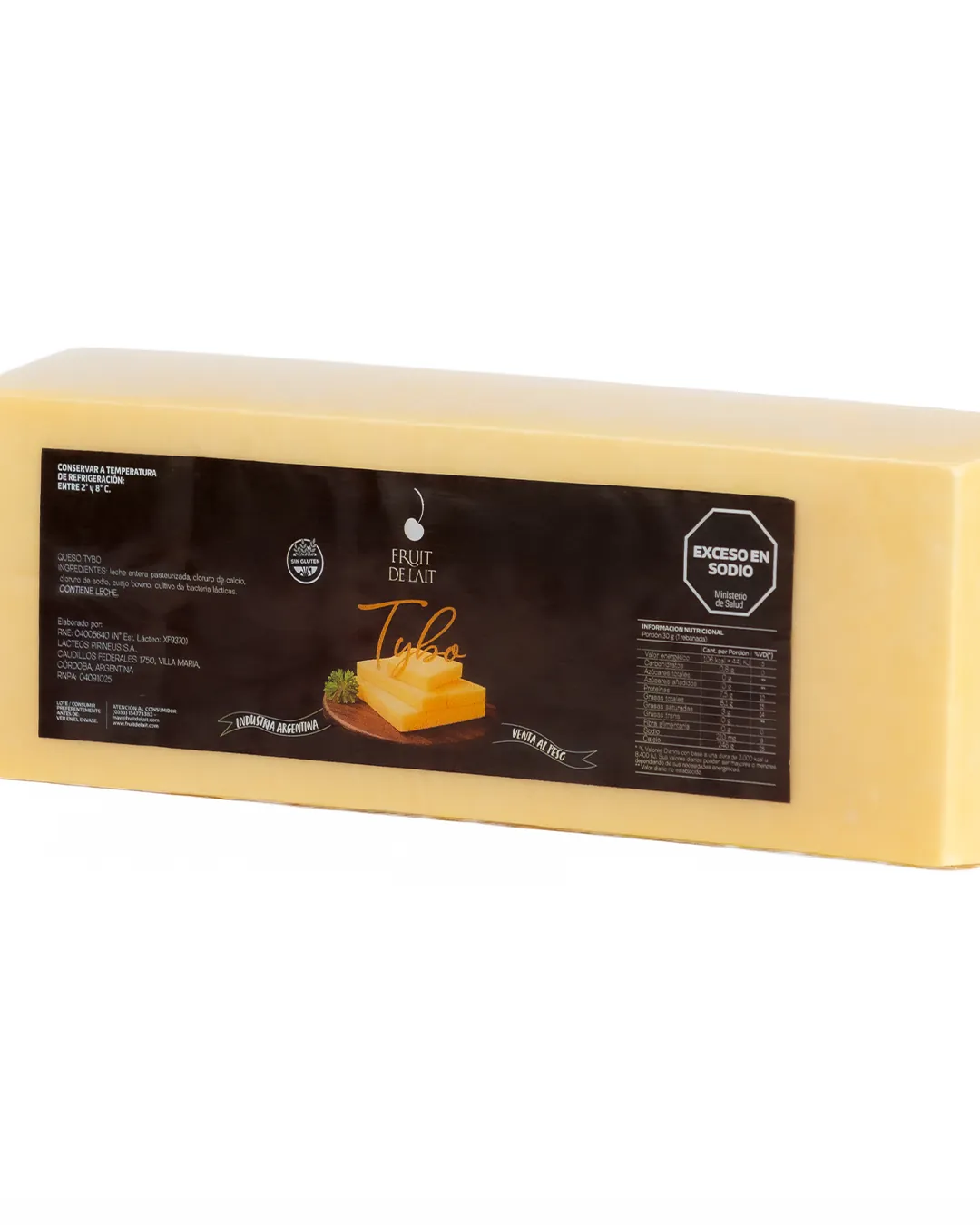 Tybo artesanal Fruit de Lait — detalle